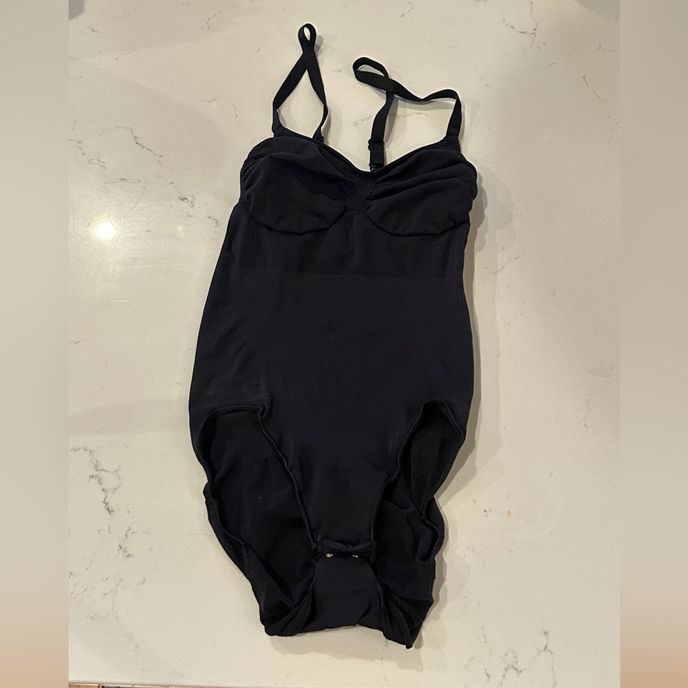 Skims Black Shapewear Bodysuit